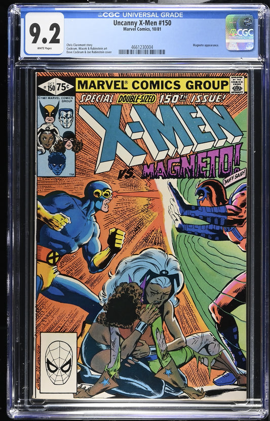 Uncanny X-Men Issue #150 (Magneto Appearance) CGC 9.2