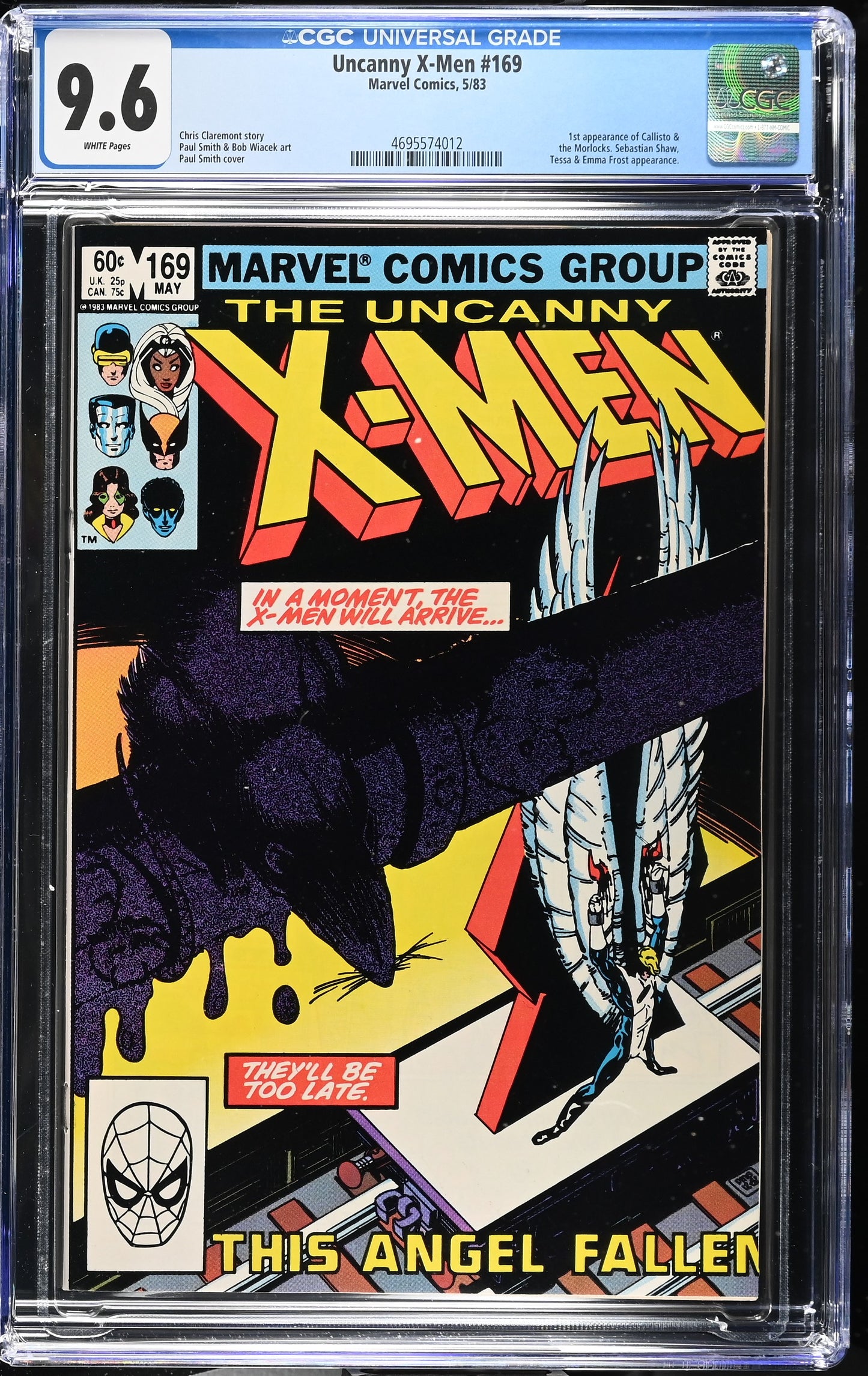 Uncanny X-Men #169 CGC Graded 9.6