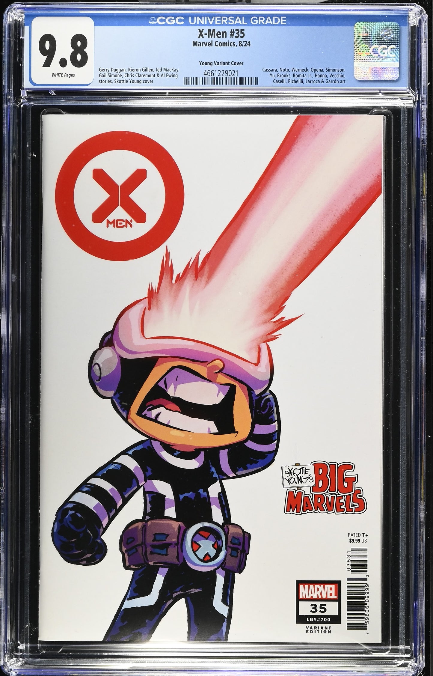 X-men #35 CGC 9.8 Skottie Young Cyclops Variant 2024