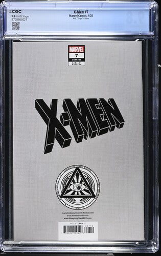 X-Men #7 - Unknown Comics Sabine Rich Psylocke / Magik Virgin Variant- CGC 9.8