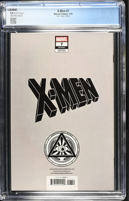 X-Men #7 Sabine Rich Psylocke Magik Virgin Variant- CGC 9.8