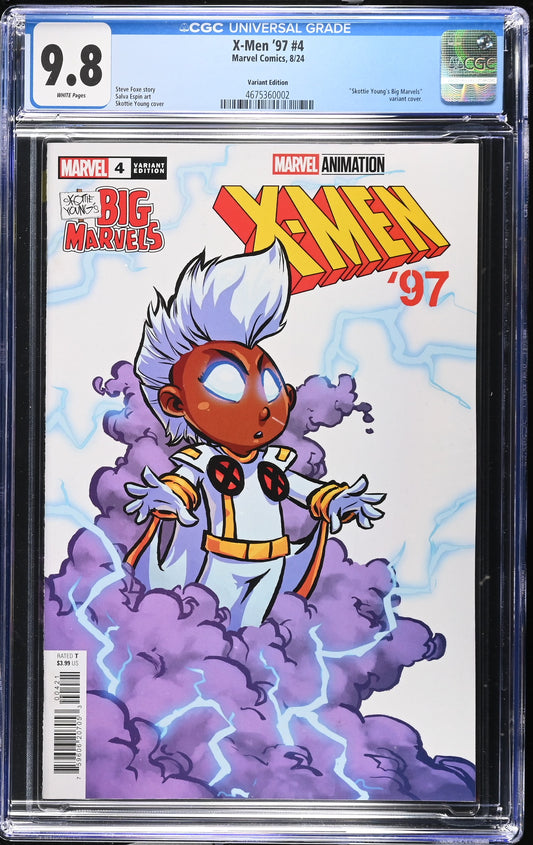 X-Men '97 #4 CGC 9.8 Skottie Young Big Marvels Variant (2024)